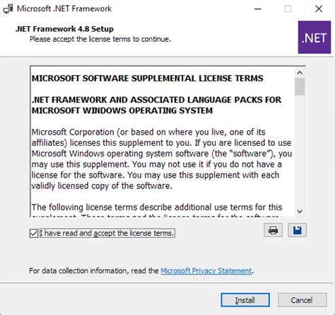 net framework 4.8|net framework 4.8 windows 2019.